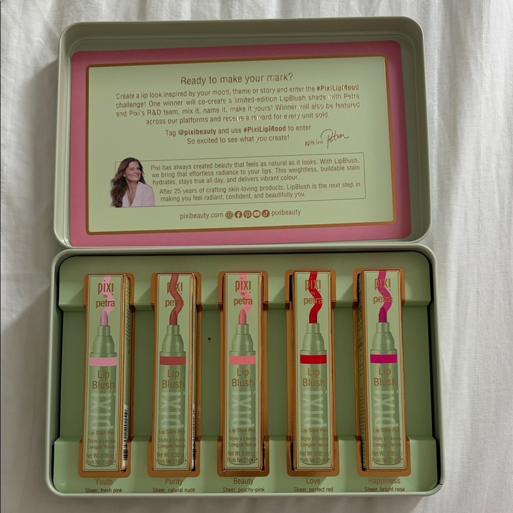 5 x Pixi Lip Blush Lip Stain Pen Collection - Picture 2 of 4